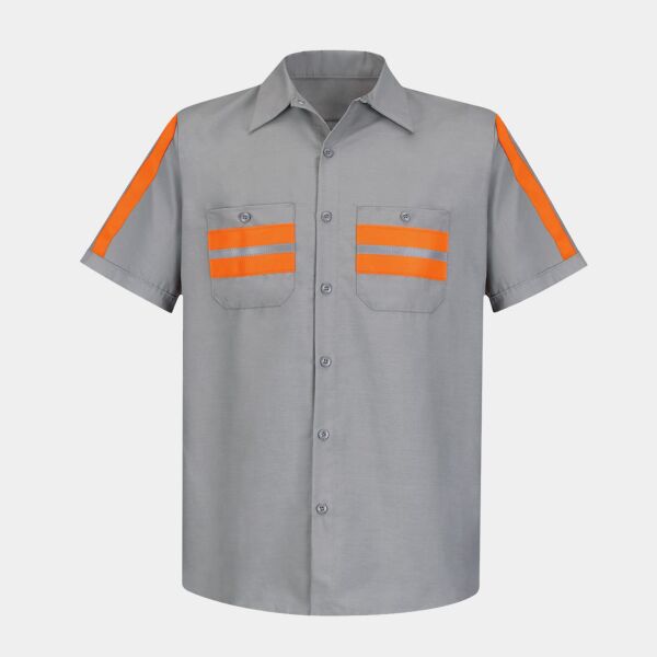 Men's Enhanced Visibility Industrial Work Shirt Thumbnail